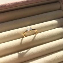 Load image into Gallery viewer, Double Baguette Art Deco Inspired Stacking Rings