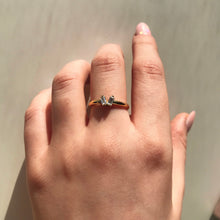 Load image into Gallery viewer, Double Baguette Art Deco Inspired Stacking Rings