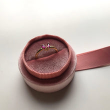 Load image into Gallery viewer, Double Baguette Art Deco Inspired Stacking Rings